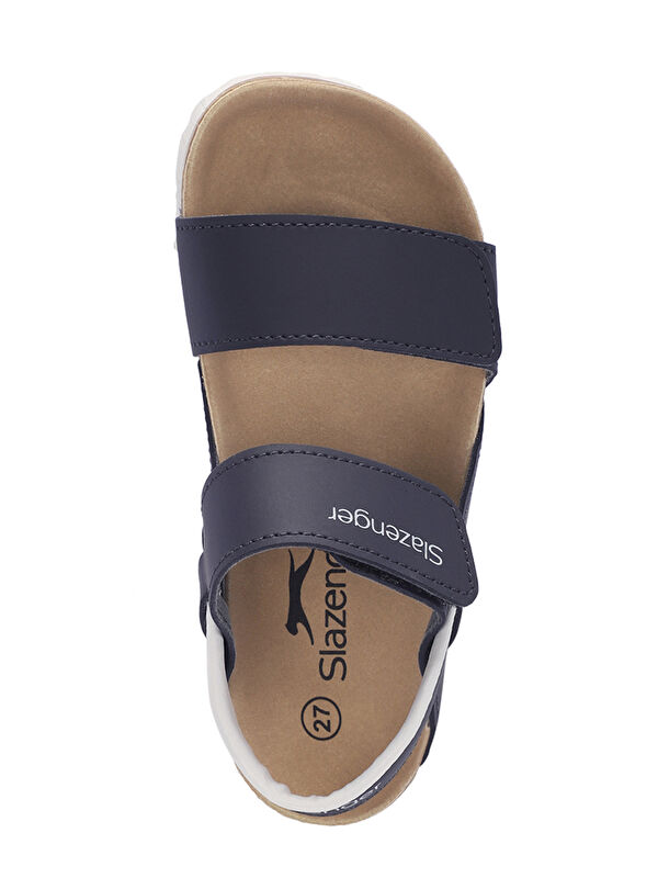 KERMIT Unisex Çocuk Cırt Cırtlı Lacivert Sandalet - Görsel 6