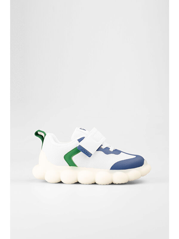 Bread Işıklı Erkek Okul Öncesi Beyaz Spor Ayakkabı - Görsel 2