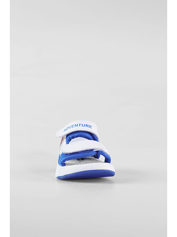 Mocha Hafif Erkek İlk Adım Saks Mavi Sandalet - Görsel 5