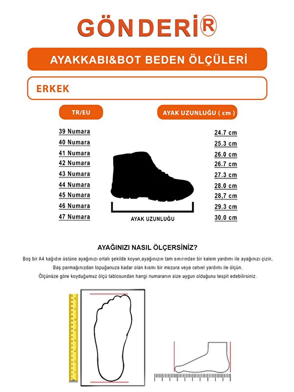 KAHVERENGİ Hakiki Deri Yuvarlak Burun Bağcıklı Erkek Ayakkabı 42176 - Görsel 4