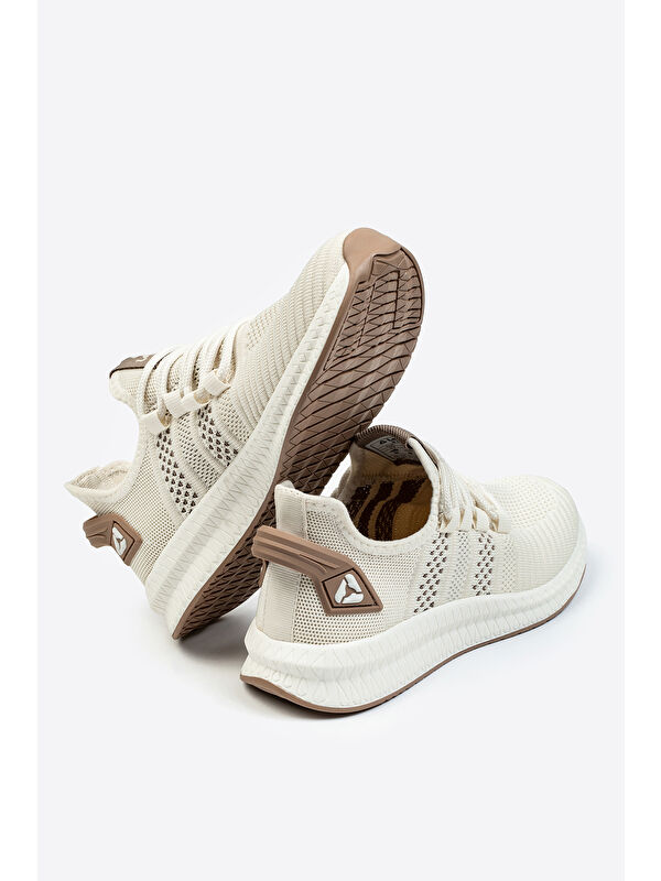 Yuvarlak Burunlu Bağcıklı Erkek Spor Ayakkabı - Görsel 5