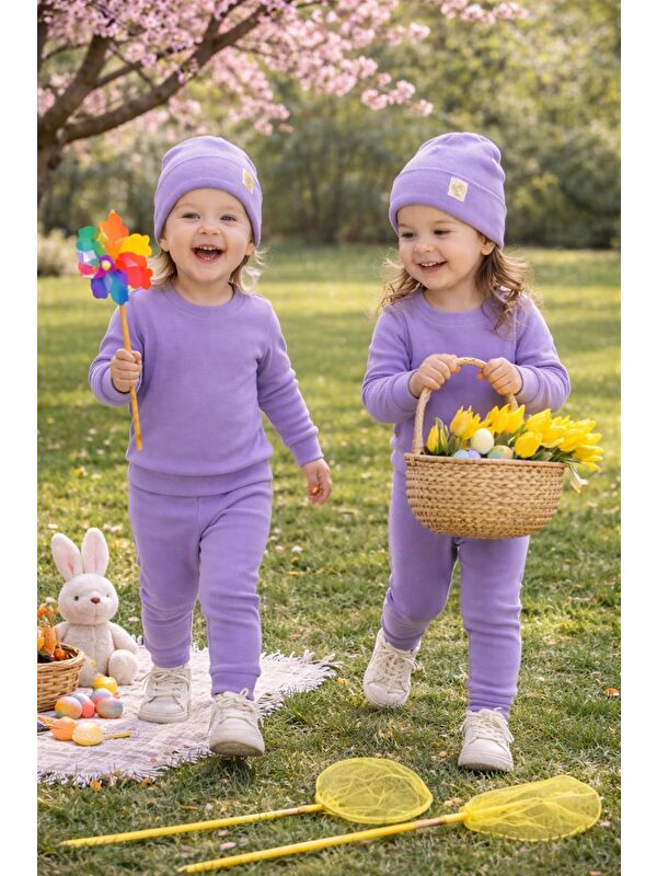 ZUZUNGA Unisex 3'Lü Kaşkorse Bebe Takım