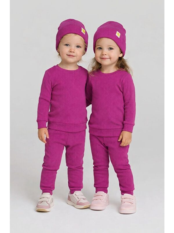 ZUZUNGA Unisex 3'Lü Kaşkorse Bebe Takım