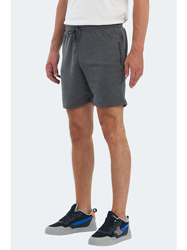 SLAZENGER NAIDA IN Erkek Cepli Koyu Gri Şort