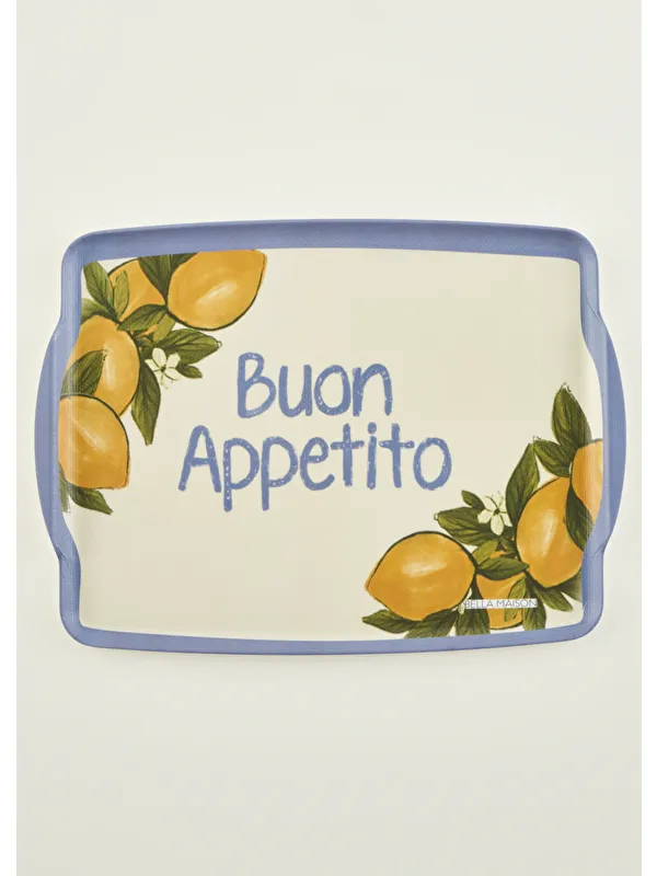 Bella Maison Limonlu Melamin Tepsi (42x31 cm)