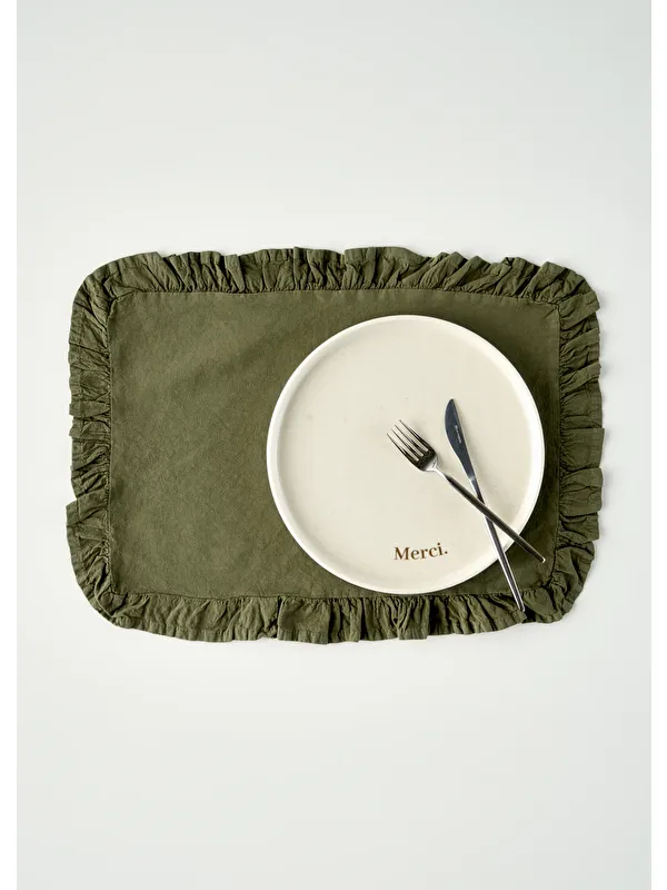 Bella Maison %100 Pamuk Elegance Amerikan Servis Haki (35x45 cm)