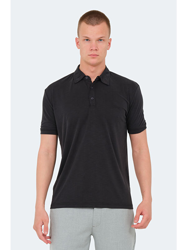 SLAZENGER Erkek Tişört Antrasit