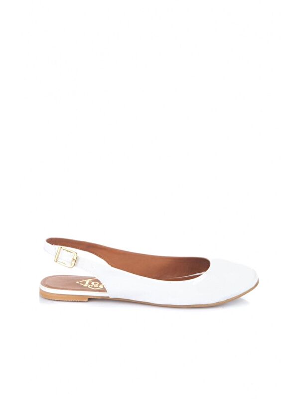 Beyaz Kadın Sandalet 9726105209 - Görsel 3