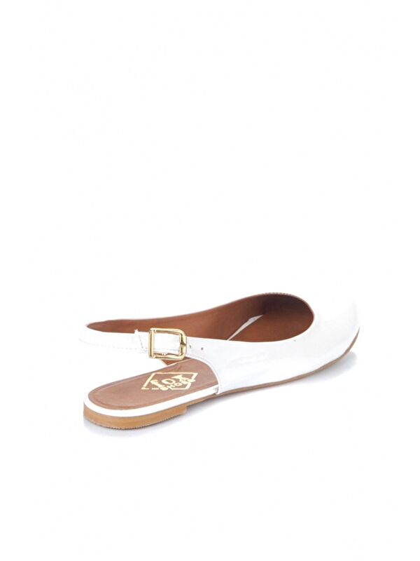 Beyaz Kadın Sandalet 9726105209 - Görsel 5