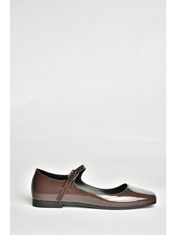 Fox Shoes Siyah Fox Shoes Babet S7262525 Kadın