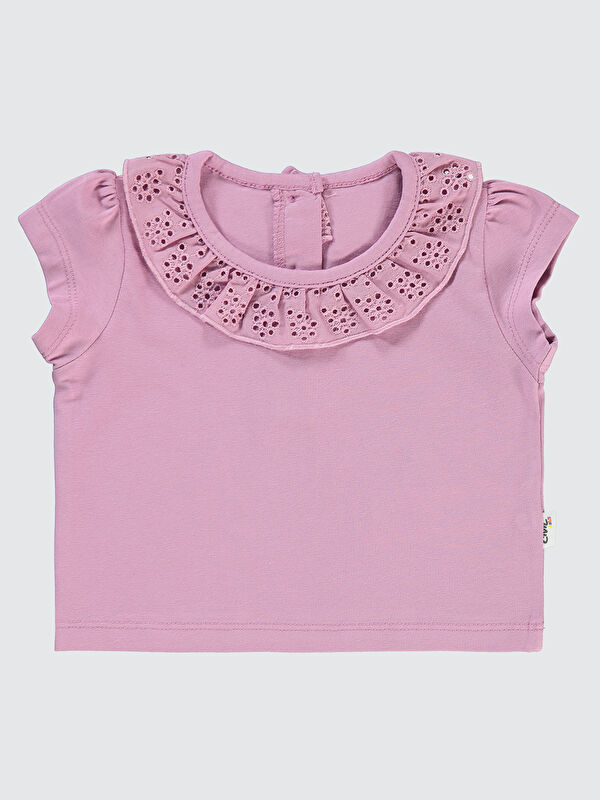 Civil Baby Kız Bebek Tişört 6-18 Ay Lila
