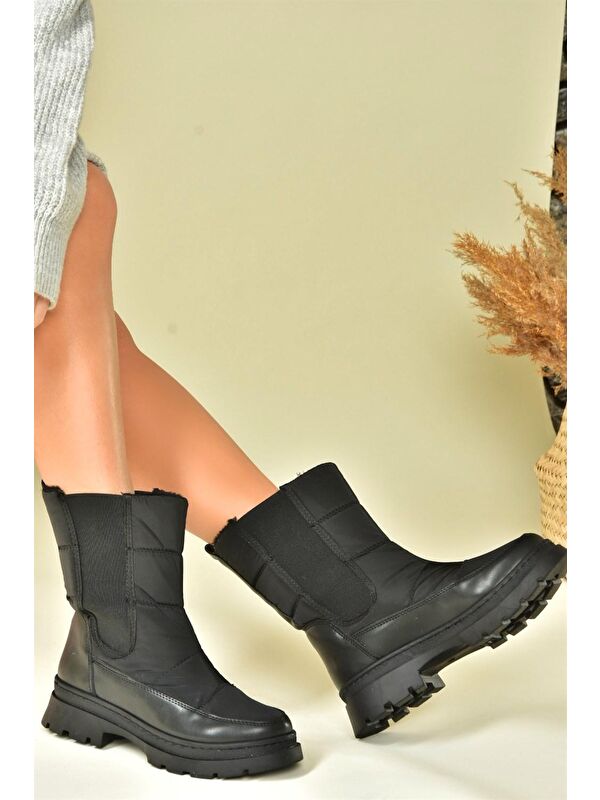 N8200012 Siyah Kadın Bot - Görsel 4