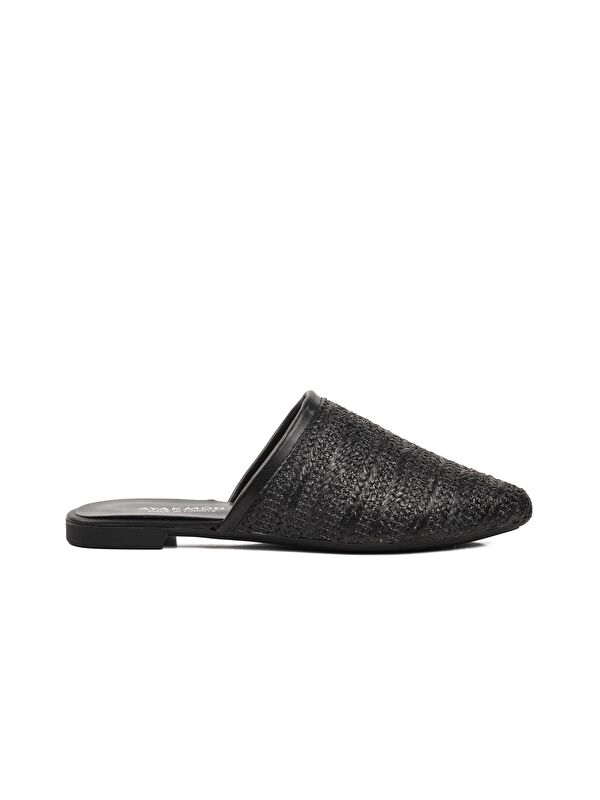 Siyah Kadın Terlik 335168 - Görsel 3