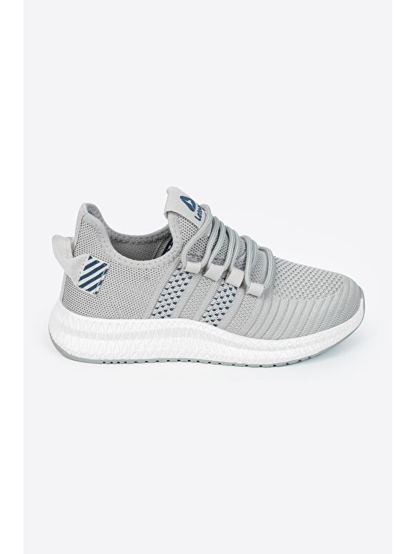 Yuvarlak Burunlu Bağcıklı Erkek Spor Ayakkabı - Görsel 3