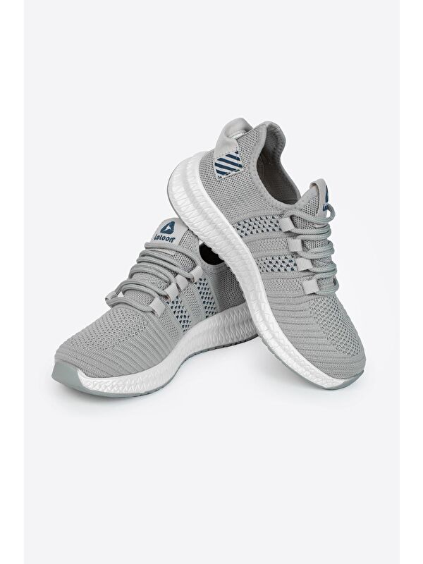 Yuvarlak Burunlu Bağcıklı Erkek Spor Ayakkabı - Görsel 4