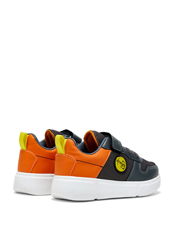 Tonny Black Beyaz Tonny Black Rahat Kalip Çocuk Unisex Cırtlı Ayakkabı