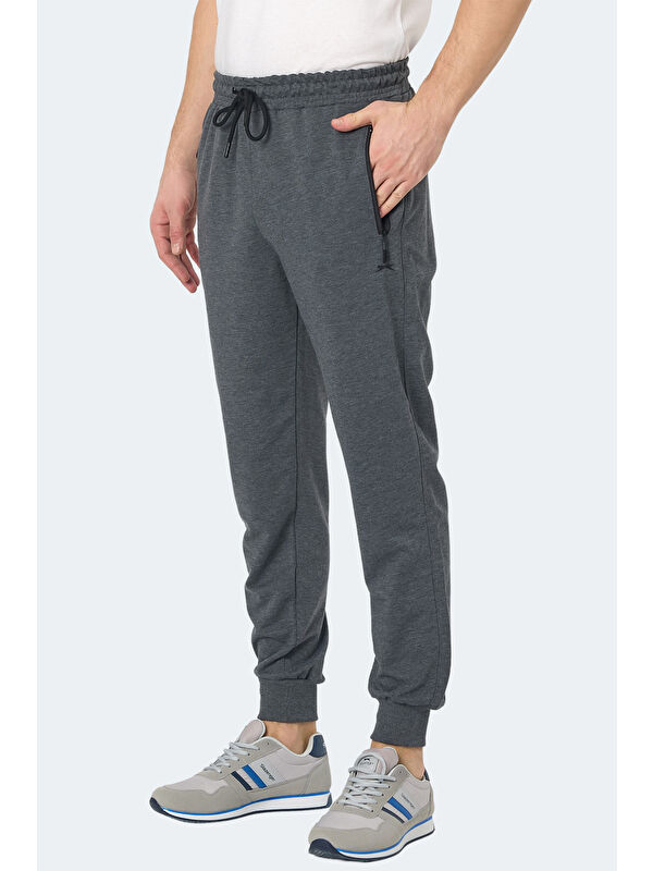 SLAZENGER NEAL KTN Erkek Jogger Eşofman Altı Koyu Gri