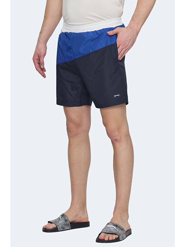 SLAZENGER ROHAN Erkek Şort Lacivert / Saks Mavi