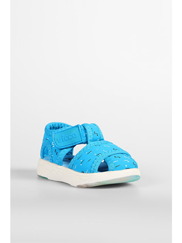 Bumba III Hafif Erkek Okul Öncesi Mavi Sandalet - Görsel 4