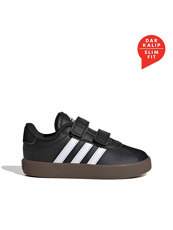Adidas Vl Court 3.0 Cf I Bebek Siyah Sneaker