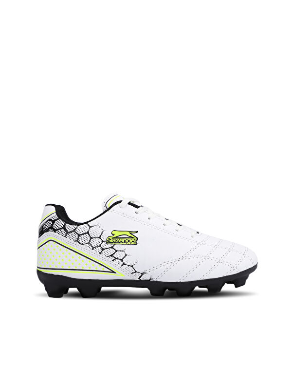 SLAZENGER DANGER I KRP Erkek Çocuk Halı Saha Beyaz / Yeşil Futbol Ayakkabısı