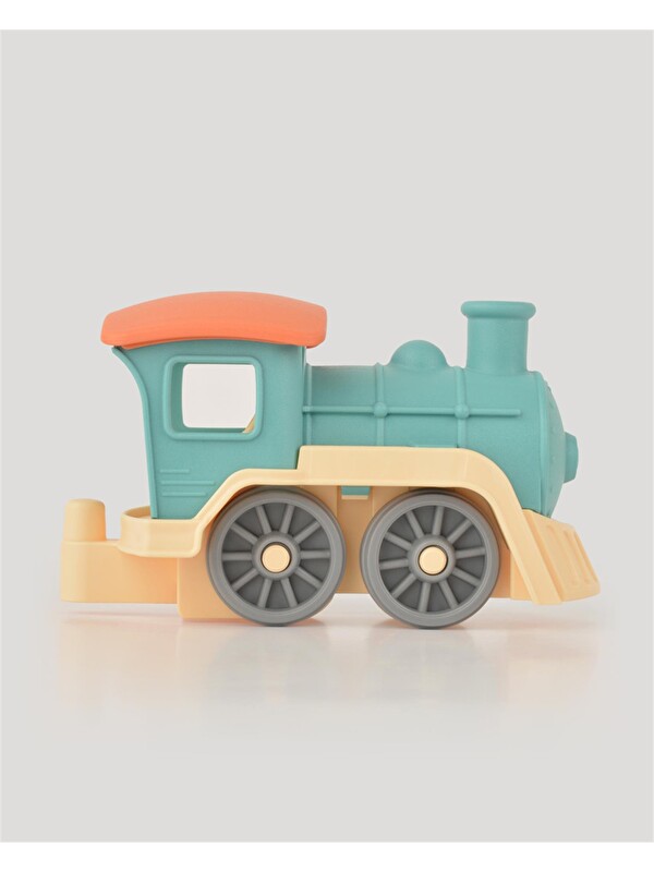 Let's Be Child Bej Oyuncak Tren Lokomotif