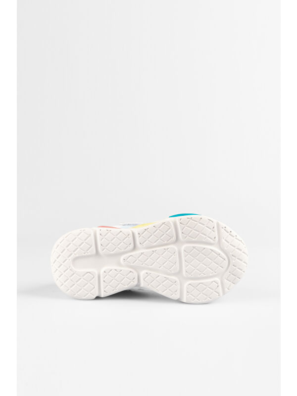 Gelato Işıklı Kız Okul Öncesi Beyaz Spor Ayakkabı - Görsel 8