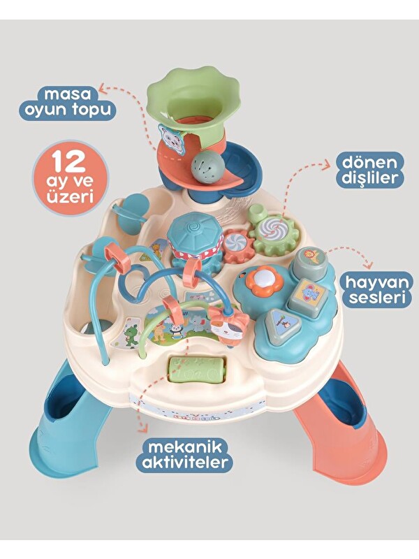 Let's Be Child Türkçe Konuşan Eğitici Aktivite Masası