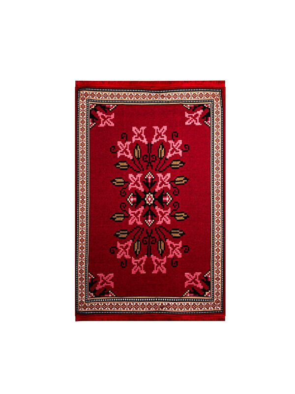 Bigghome Kilim, Makinede Yıkanabilir, Etnik Desenli, 120*180 cm, SA25PY