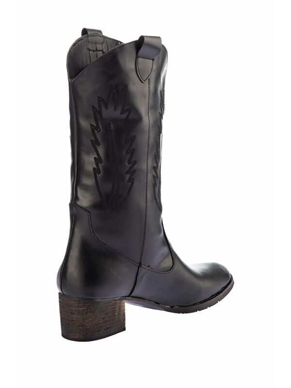 E267730009 Siyah Kadın Bot - Görsel 5