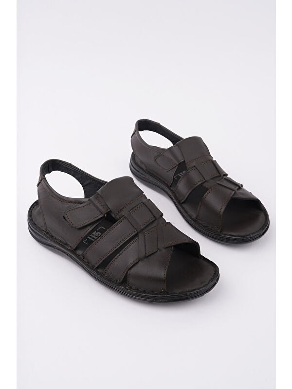 Charles Erkek Günlük Rahat Yumuşak Taban Ortopedik Sandalet - Görsel 3