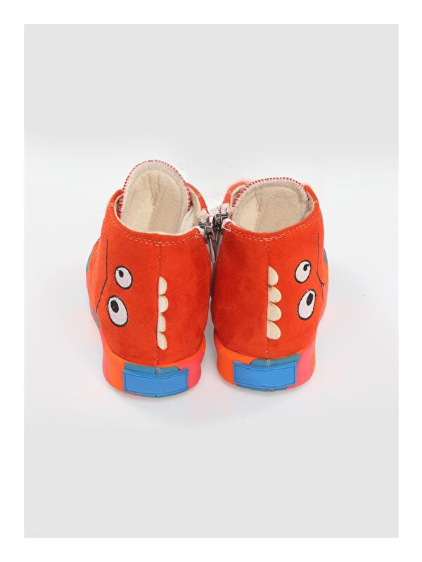 Canavar Turuncu Süet Erkek Çocuk Sneakers - Görsel 5