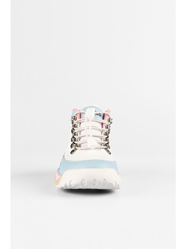 Ellen Işıklı Kız Okul Öncesi Beyaz Bot - Görsel 6