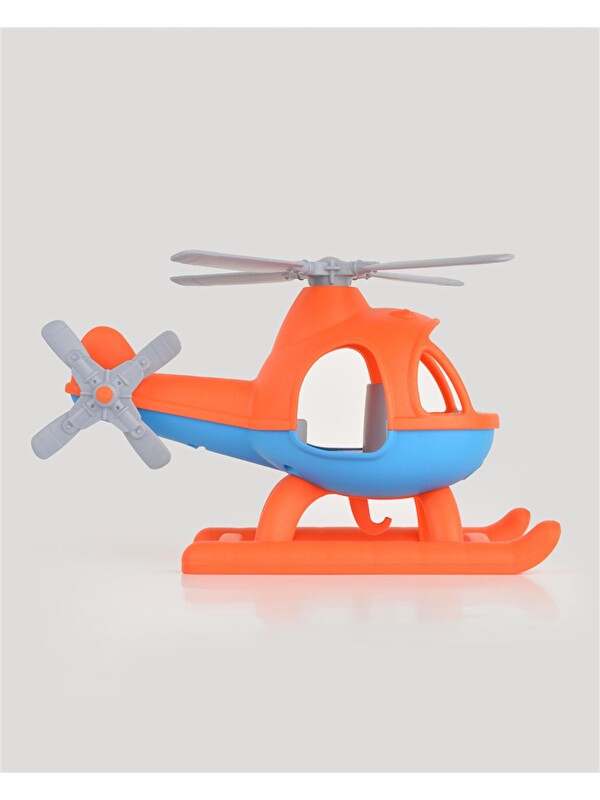 Let's Be Child Büyük Helikopter Turuncu-Mavi