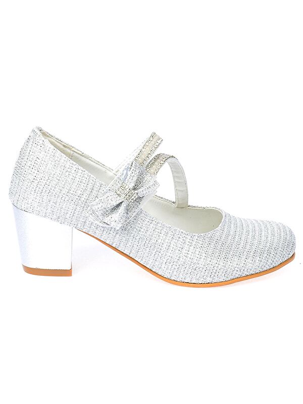 Aisha Çupra Günlük Kız Çocuk 4 Cm Topuklu Abiye Ayakkabı - Görsel 3