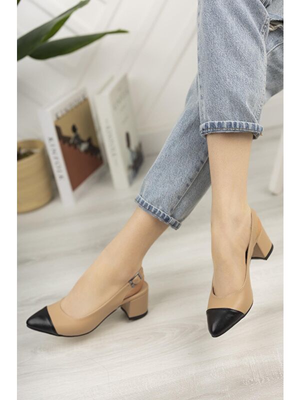 SHARON Kadın Günlük Topuklu Ayakkabı - Görsel 4