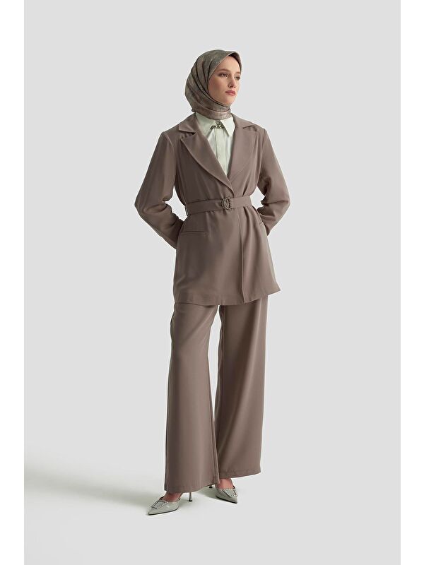 ARMİNE Pileli Pantolon 25K2900 Vizon