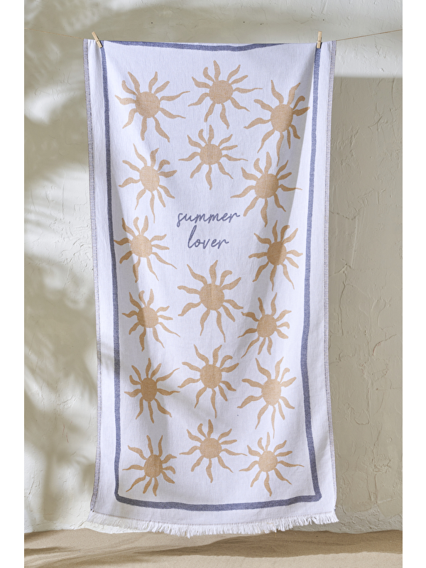 Bella Maison %100 Pamuk Summer Lover Peştamal Sarı (90x160 cm)