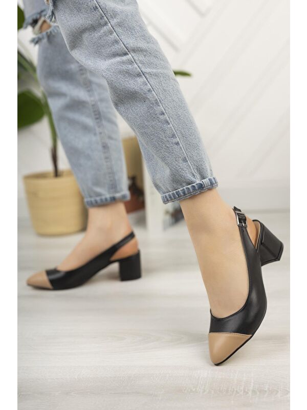 SHARON Kadın Günlük Topuklu Ayakkabı - Görsel 3