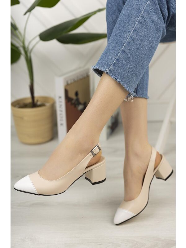 SHARON Kadın Günlük Topuklu Ayakkabı - Görsel 2