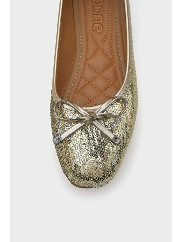 Capone Outfitters Sarı Capone Outfitters Hana Trend Kadın Babet