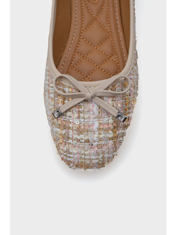 Capone Outfitters Sarı Capone Outfitters Hana Trend Kadın Babet