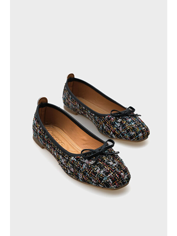 Capone Outfitters Siyah Capone Outfitters Hana Trend Kadın Babet