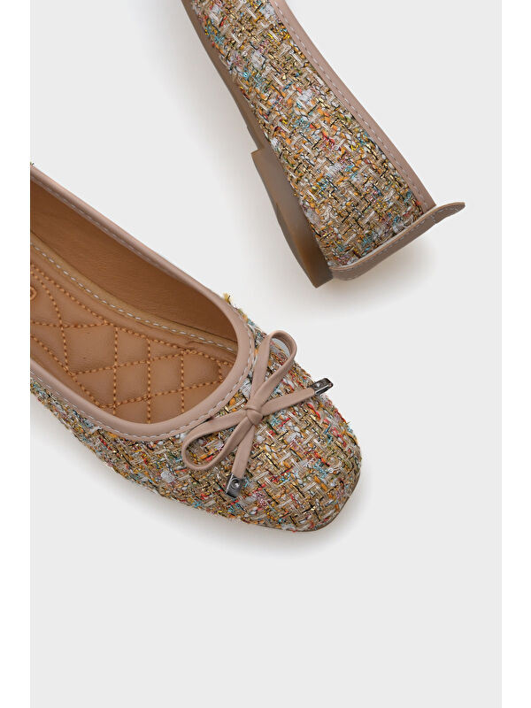 Capone Outfitters Sarı Capone Outfitters Hana Trend Kadın Babet