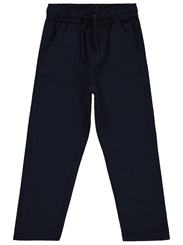 Civil Boys Flamlı Chino 10-13 Yaş Pantolon - Lacivert