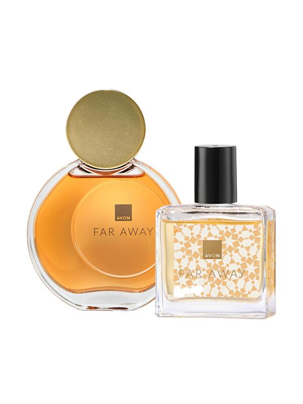 AVON Far Away Kadın Parfüm Edp 50 Ml. ve 30 Ml. İkili Paket