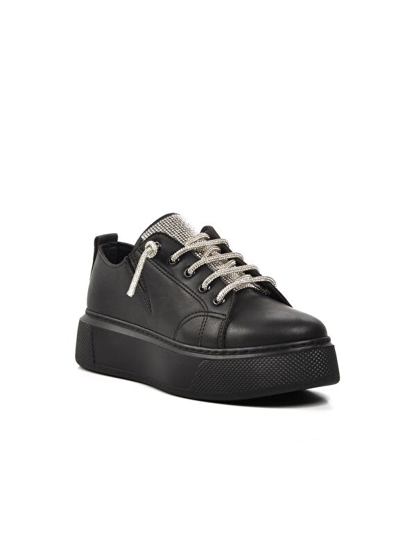 261079 Siyah Kadın Sneaker - Görsel 4