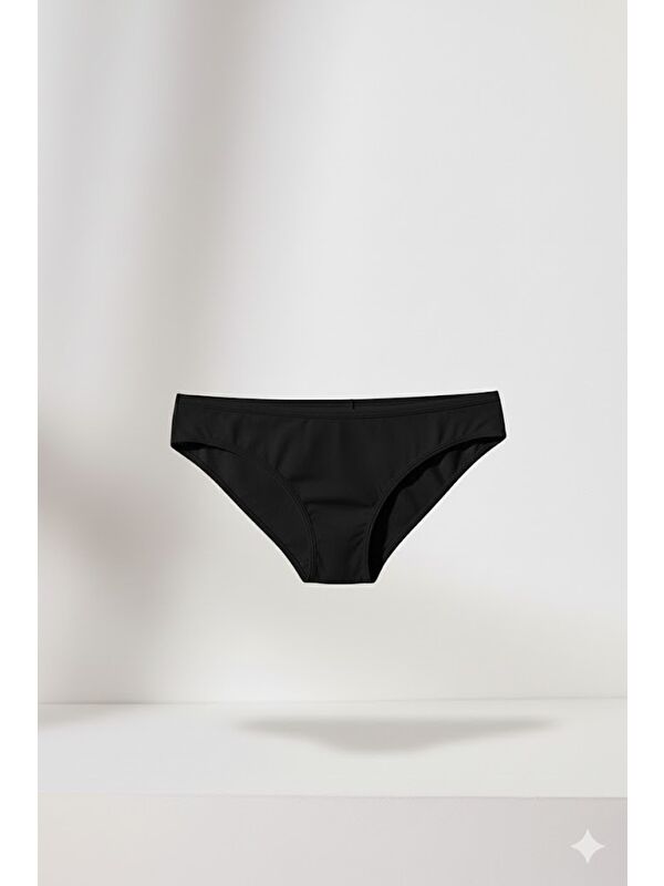 C&City 7 li Paket Bikini Külot 521 Siyah/Beyaz/Ten