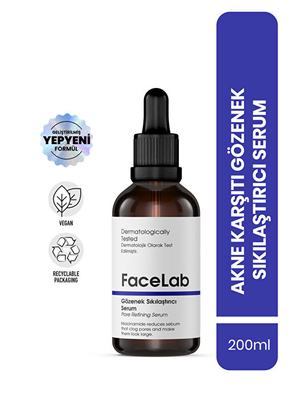 FaceLab Gözenek Sıkılaştırıcı Cilt Bakım Serumu