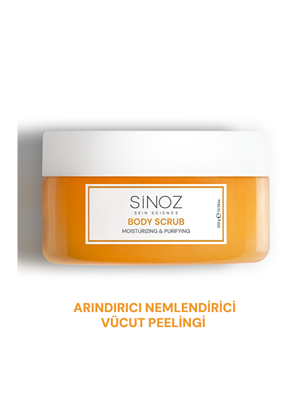 Sinoz Body Scrub Besleyici Arındırıcı Nemlendirici Vücut Peelingi 300 gr
